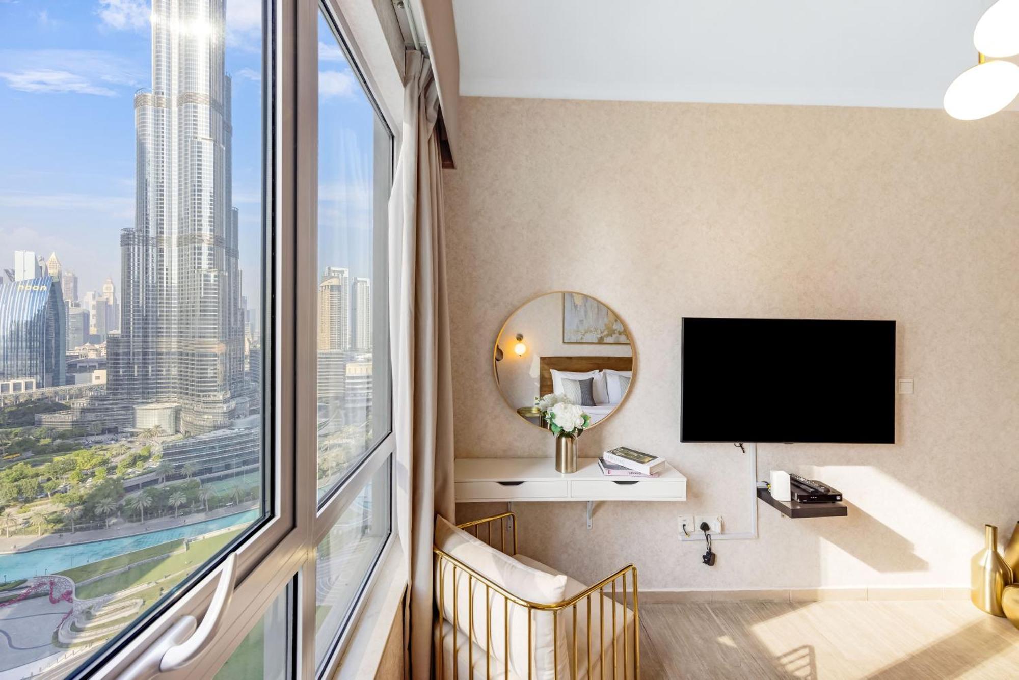 Durrani Homes - Grandiose 5Br Besides Dubai Mall With Burjkhalifa And Fountain View Dış mekan fotoğraf
