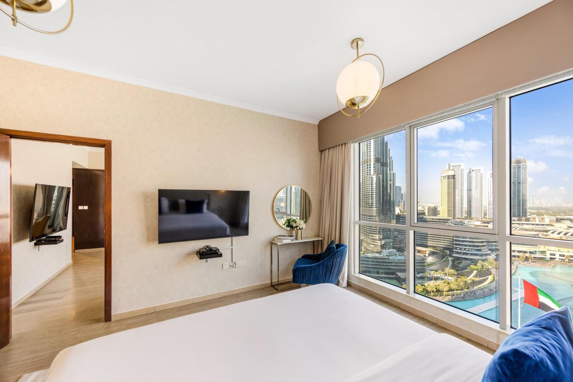 Durrani Homes - Grandiose 5Br Besides Dubai Mall With Burjkhalifa And Fountain View Dış mekan fotoğraf