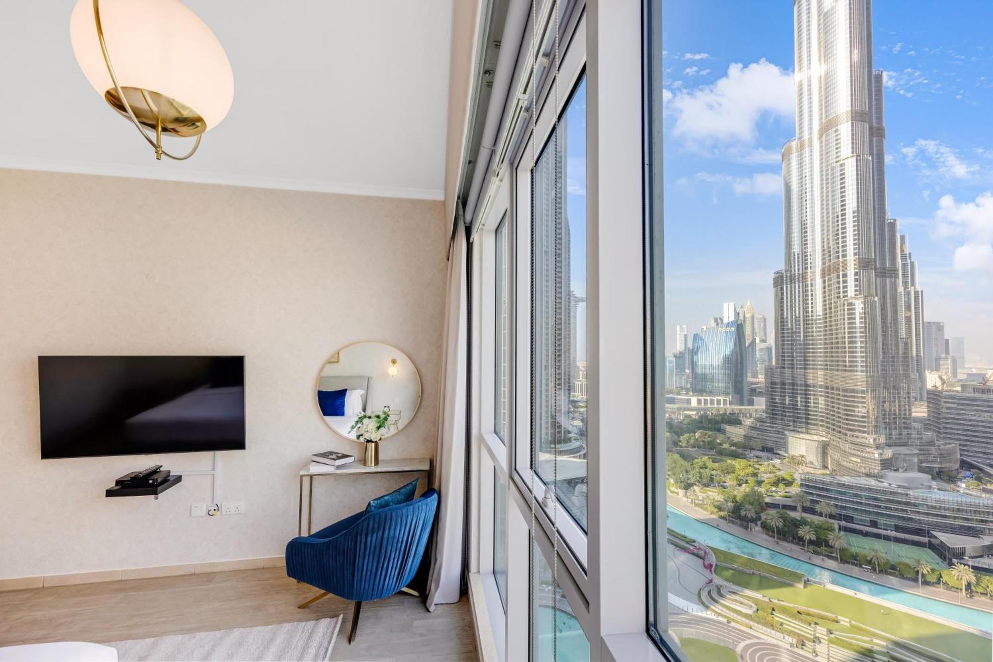 Durrani Homes - Grandiose 5Br Besides Dubai Mall With Burjkhalifa And Fountain View Dış mekan fotoğraf