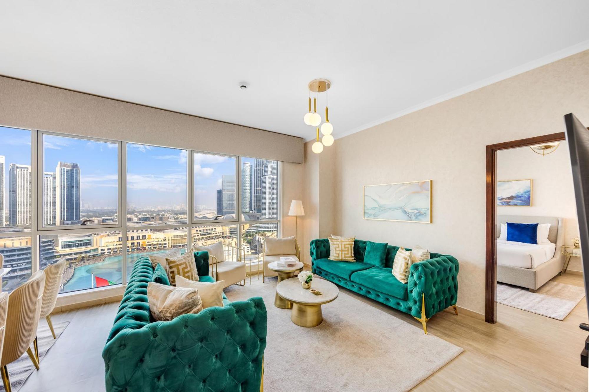 Durrani Homes - Grandiose 5Br Besides Dubai Mall With Burjkhalifa And Fountain View Dış mekan fotoğraf