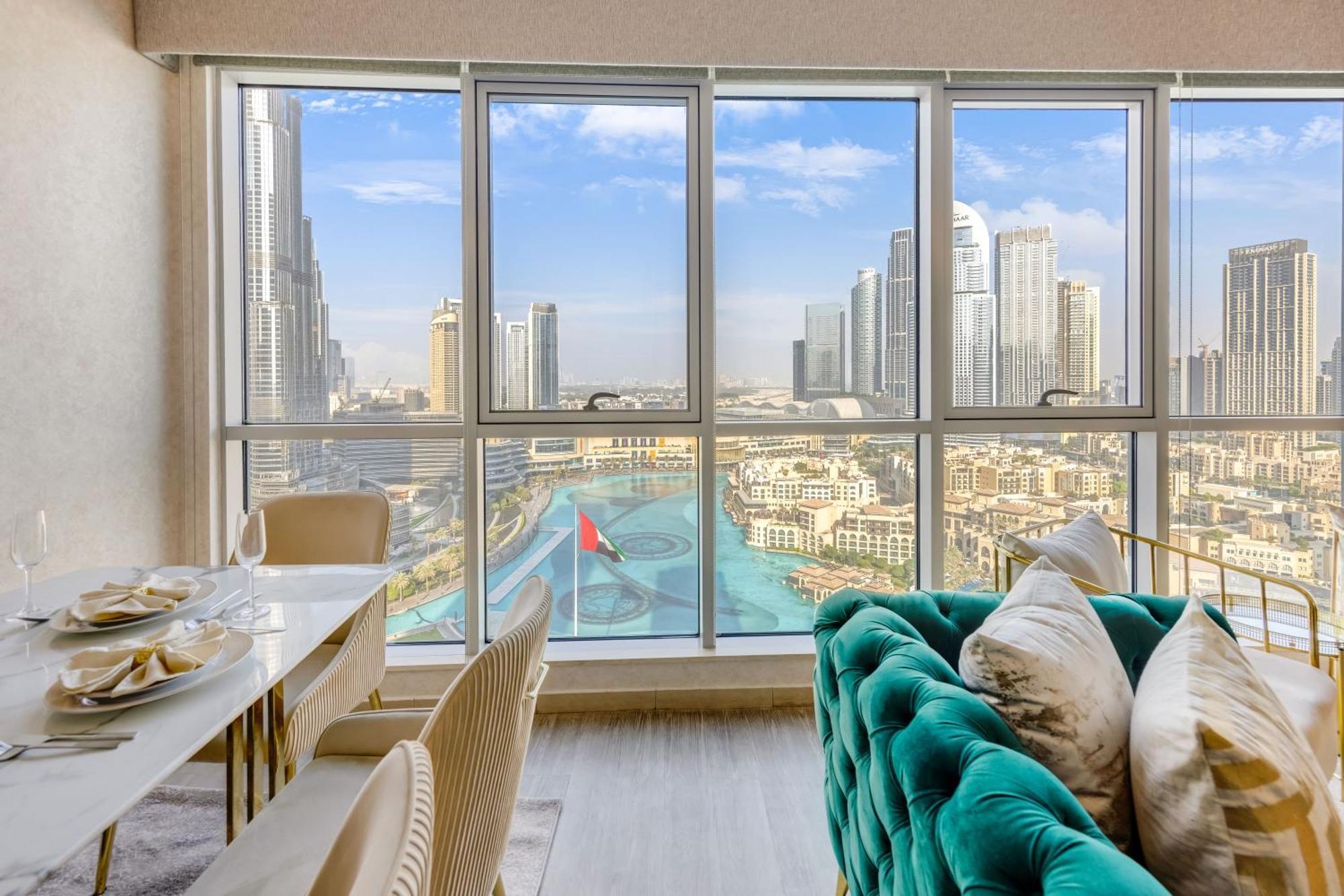 Durrani Homes - Grandiose 5Br Besides Dubai Mall With Burjkhalifa And Fountain View Dış mekan fotoğraf